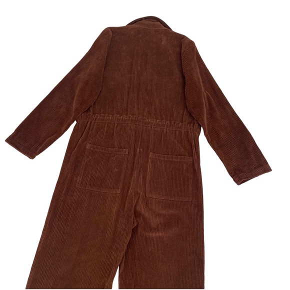 Rachel Pally Dylan Corduroy Jumpsuit in Brown Sugar - Picture 7 of 12